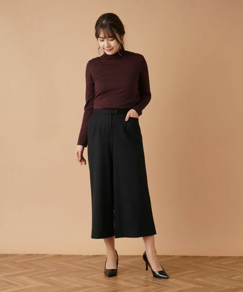 Leilian / レリアン その他パンツ | ストレッチワイドパンツ | 詳細23