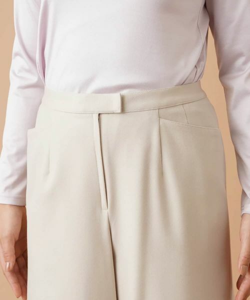 Leilian / レリアン その他パンツ | ストレッチワイドパンツ | 詳細7