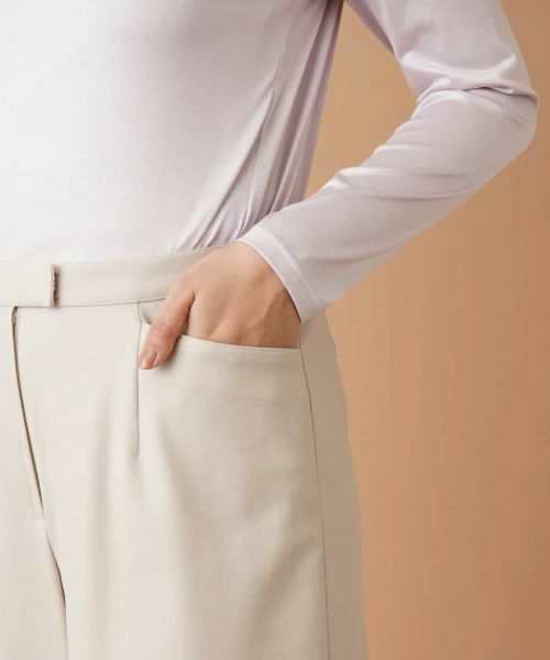 Leilian / レリアン その他パンツ | ストレッチワイドパンツ | 詳細8
