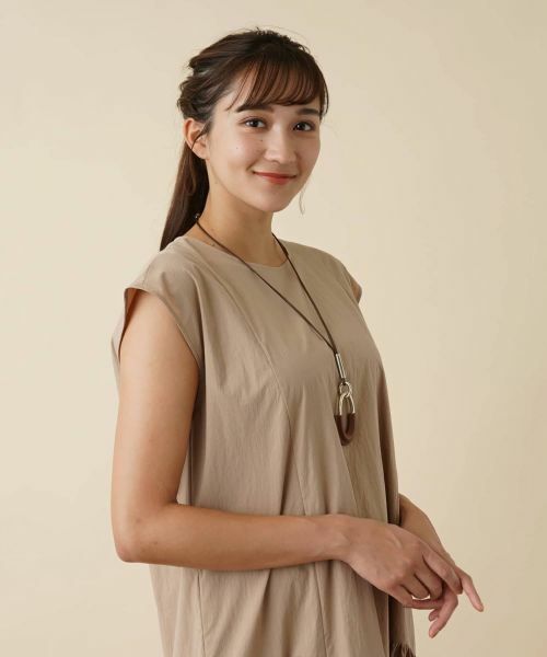 Leilian / レリアン ネックレス・ペンダント・チョーカー | 異素材オーバルネックレス | 詳細1