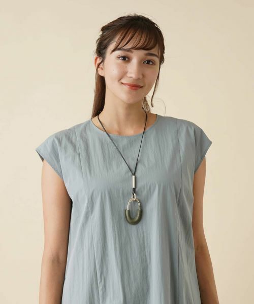 Leilian / レリアン ネックレス・ペンダント・チョーカー | 異素材オーバルネックレス | 詳細3