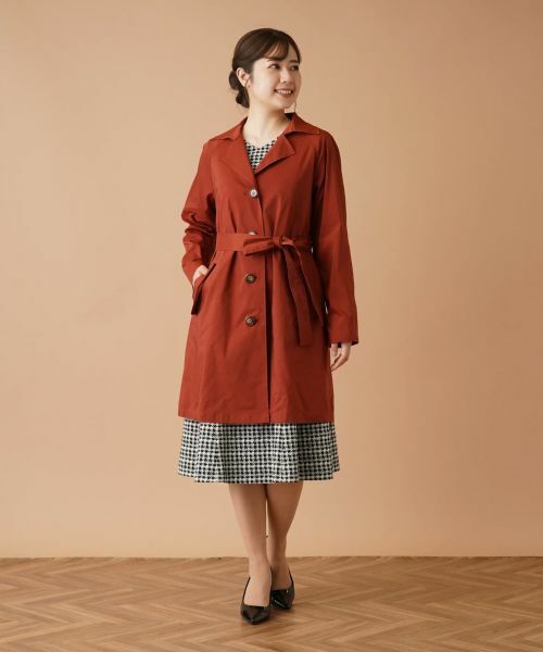 Leilian / レリアン トレンチコート | ミディ丈トレンチコート | 詳細1
