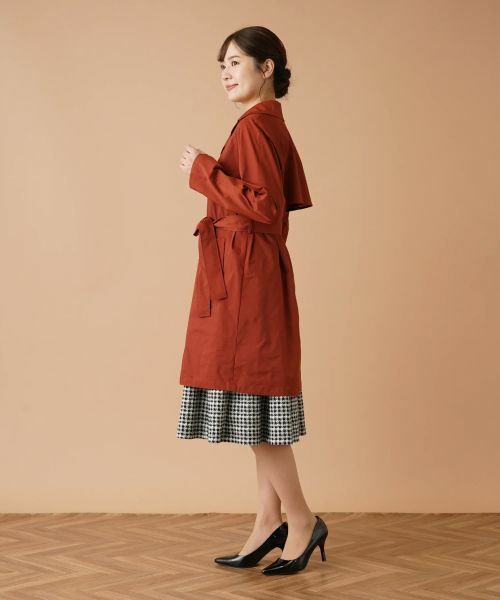Leilian / レリアン トレンチコート | ミディ丈トレンチコート | 詳細2