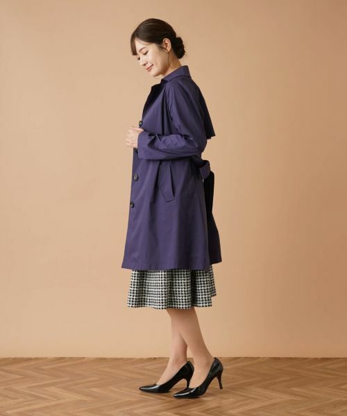 Leilian / レリアン トレンチコート | ミディ丈トレンチコート | 詳細5