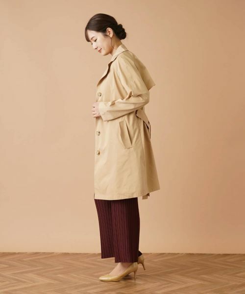 Leilian / レリアン トレンチコート | ミディ丈トレンチコート | 詳細9