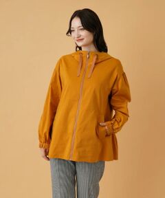 Leilian / レリアン テーラードジャケット | フード付きジップジャケット