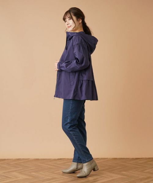 Leilian / レリアン テーラードジャケット | フード付きジップジャケット | 詳細8