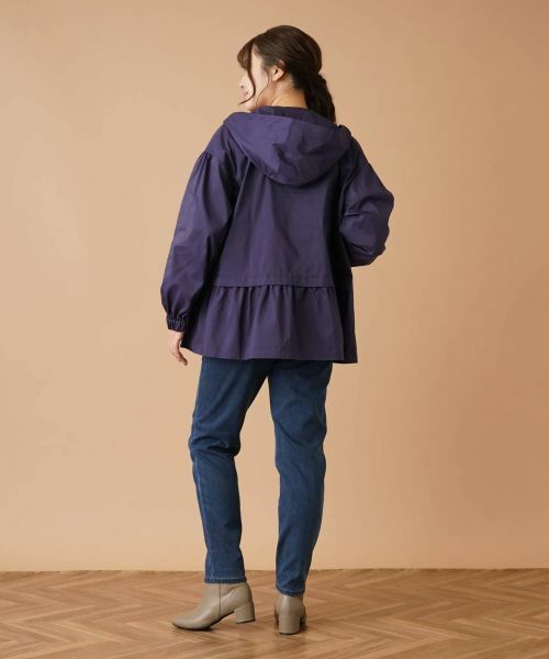 Leilian / レリアン テーラードジャケット | フード付きジップジャケット | 詳細9