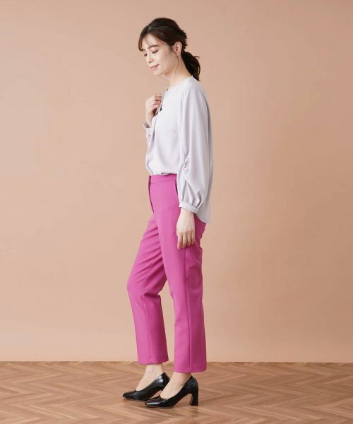 Leilian / レリアン その他パンツ | センタープレスクロップドパンツ | 詳細2