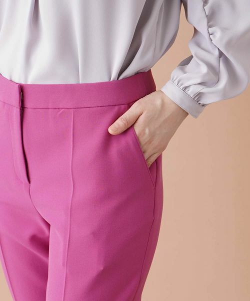 Leilian / レリアン その他パンツ | センタープレスクロップドパンツ | 詳細8