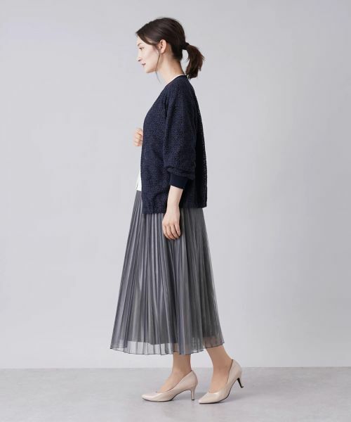 Leilian / レリアン その他アウター | ジップアップレースブルゾン | 詳細2