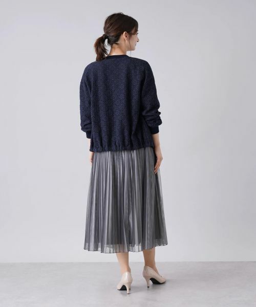 Leilian / レリアン その他アウター | ジップアップレースブルゾン | 詳細3