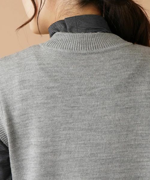 Leilian / レリアン テーラードジャケット | Vネックニットベスト | 詳細11