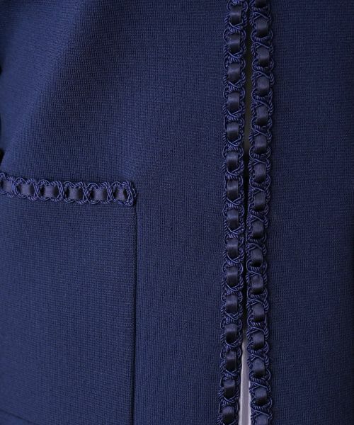 Leilian / レリアン テーラードジャケット | トリムノーカラージャケット | 詳細16