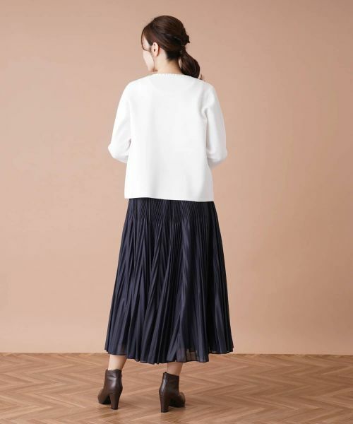 Leilian / レリアン テーラードジャケット | トリムノーカラージャケット | 詳細3