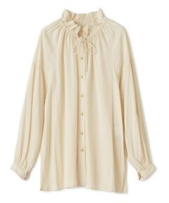 Leilian / レリアン シャツ・ブラウス | フリルリボンブラウス