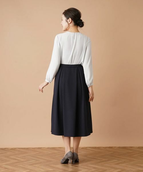 Leilian / レリアン ミニ・ひざ丈スカート | ミモレフレアスカート | 詳細14