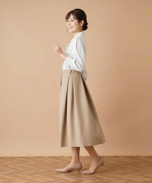 Leilian / レリアン ミニ・ひざ丈スカート | ミモレフレアスカート | 詳細2