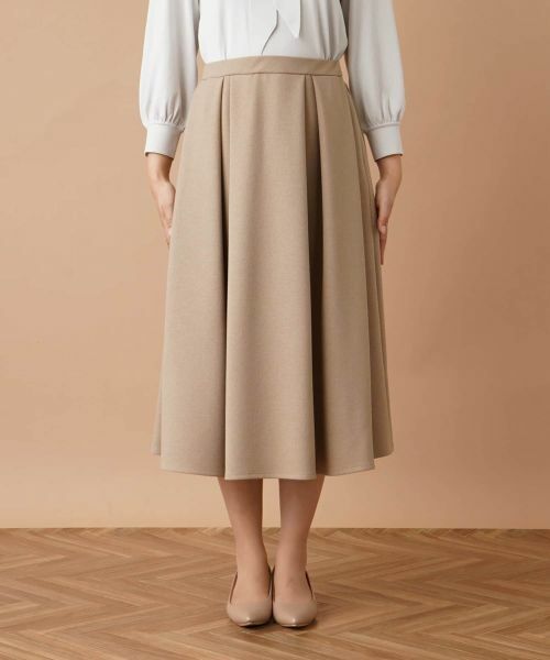 Leilian / レリアン ミニ・ひざ丈スカート | ミモレフレアスカート | 詳細4