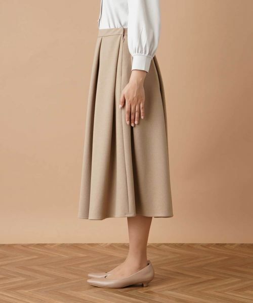 Leilian / レリアン ミニ・ひざ丈スカート | ミモレフレアスカート | 詳細5