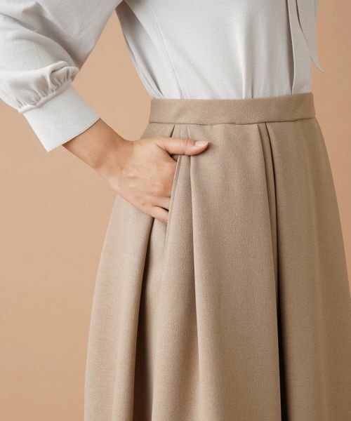 Leilian / レリアン ミニ・ひざ丈スカート | ミモレフレアスカート | 詳細8