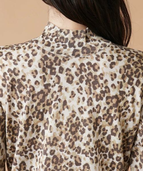 Leilian / レリアン ニット・セーター | レオパードハイネックカットソー | 詳細2