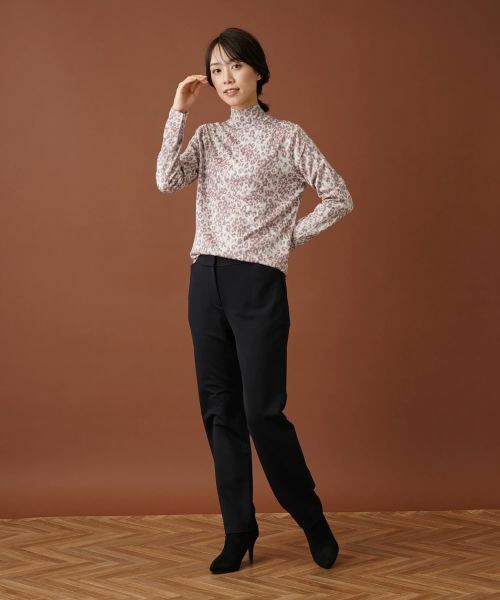Leilian / レリアン ニット・セーター | レオパードハイネックカットソー | 詳細5