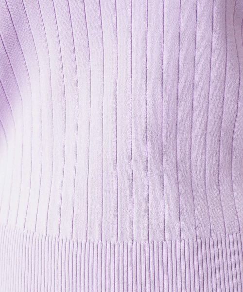 Leilian / レリアン ニット・セーター | リブクルーネックプルオーバー | 詳細13