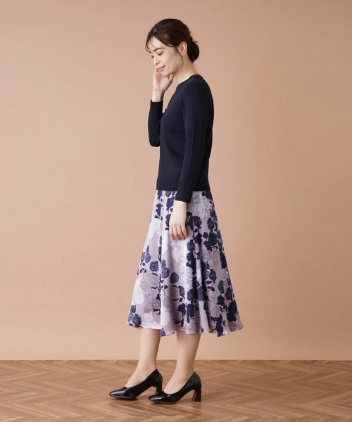 Leilian / レリアン ニット・セーター | リブクルーネックプルオーバー | 詳細2