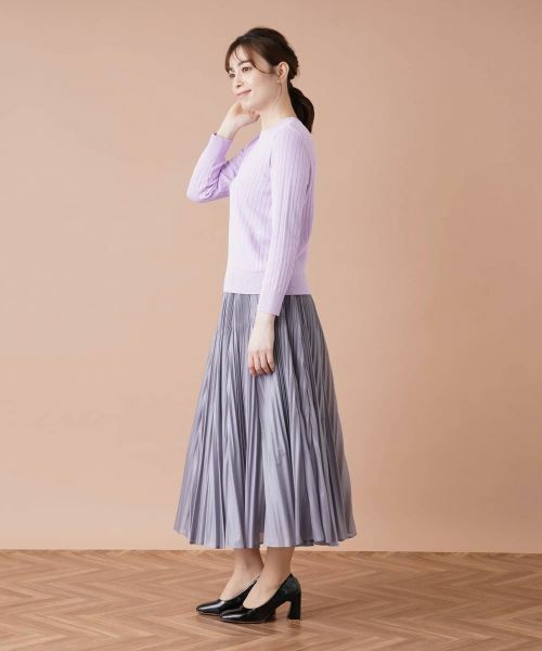 Leilian / レリアン ニット・セーター | リブクルーネックプルオーバー | 詳細5