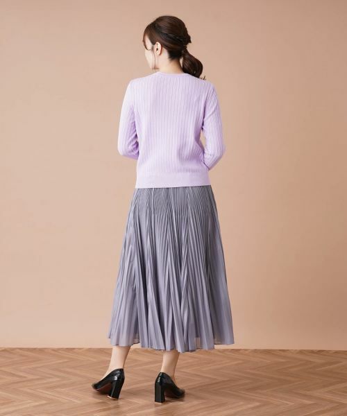 Leilian / レリアン ニット・セーター | リブクルーネックプルオーバー | 詳細6