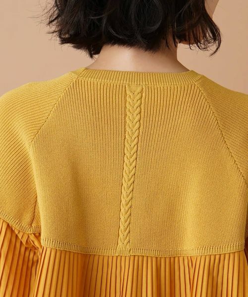 Leilian / レリアン シャツ・ブラウス | 異素材コンビプルオーバー | 詳細11