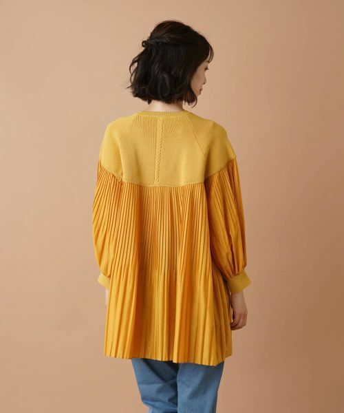 Leilian / レリアン シャツ・ブラウス | 異素材コンビプルオーバー | 詳細9