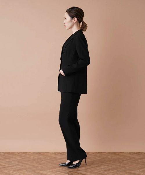 パンツスーツ【ブラックフォーマル】 （セットアップ）｜Leilian