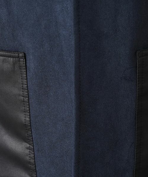 Leilian / レリアン テーラードジャケット | 異素材切替ロングベスト | 詳細13