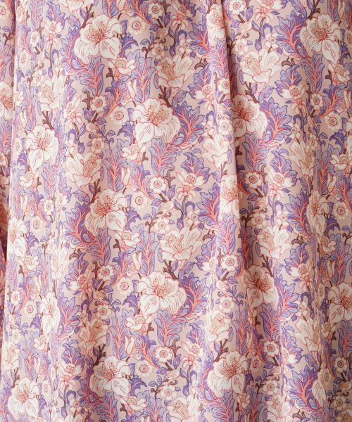 Leilian / レリアン シャツ・ブラウス | フラワー柄スモックブラウス | 詳細10