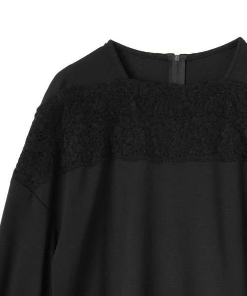 Leilian / レリアン シャツ・ブラウス | レーススクエアネックブラウス | 詳細13