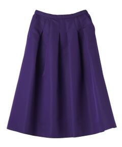 Leilian / レリアン ミニ・ひざ丈スカート | タックスカート