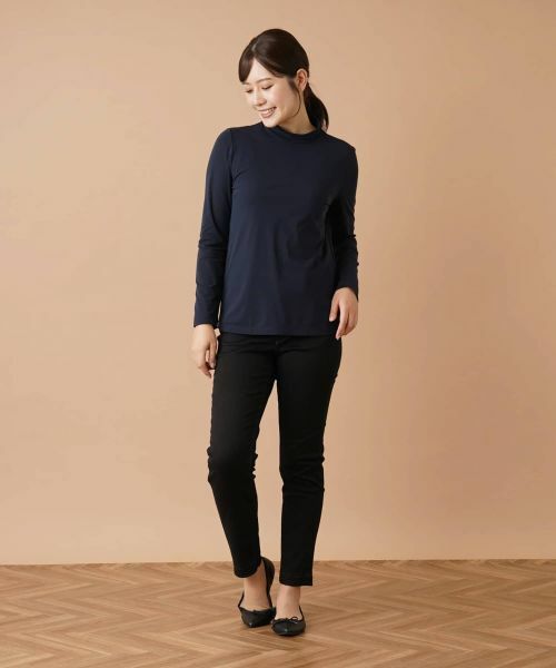 Leilian / レリアン カットソー | ハイネックカットソー | 詳細1
