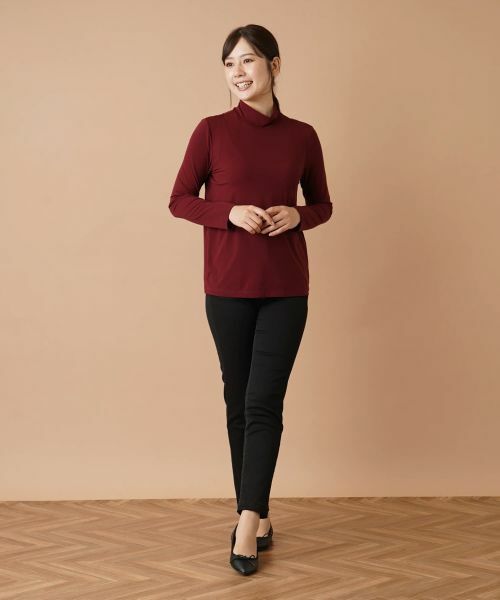 Leilian / レリアン カットソー | ハイネックカットソー | 詳細10