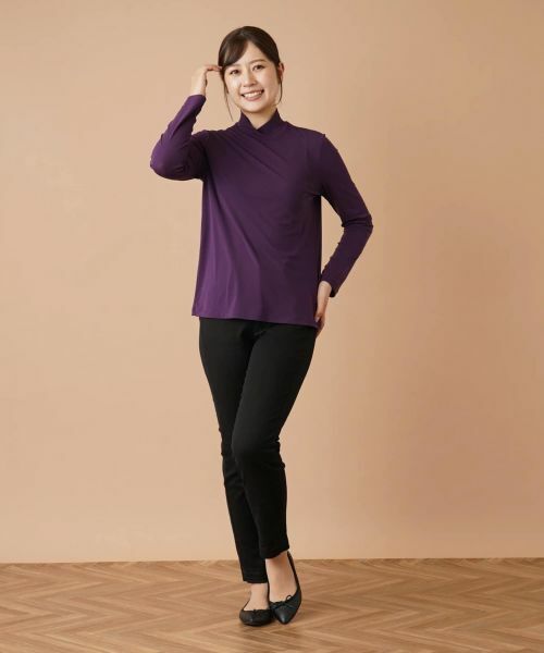 Leilian / レリアン カットソー | ハイネックカットソー | 詳細13