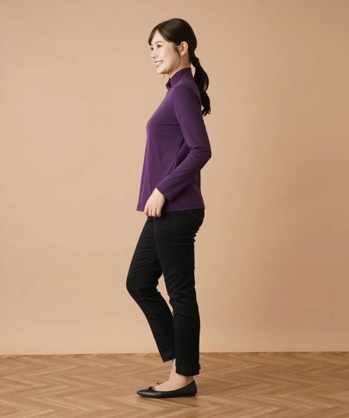 Leilian / レリアン カットソー | ハイネックカットソー | 詳細14