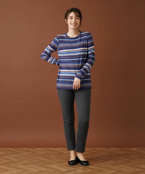 Leilian / レリアン レギンス・スパッツ | 【あったか素材】無地レギンス | 詳細1