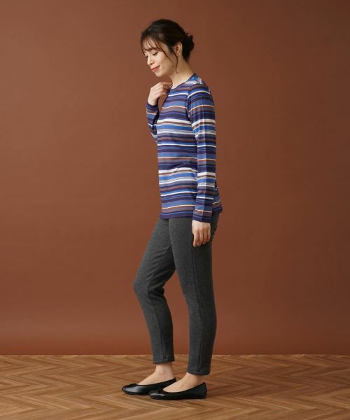 Leilian / レリアン レギンス・スパッツ | 【あったか素材】無地レギンス | 詳細2