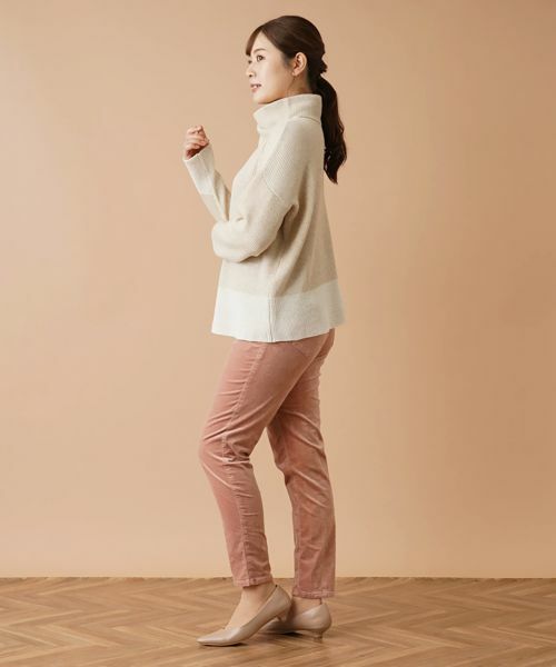 Leilian / レリアン ニット・セーター | スヌード風タートルネックニット | 詳細10