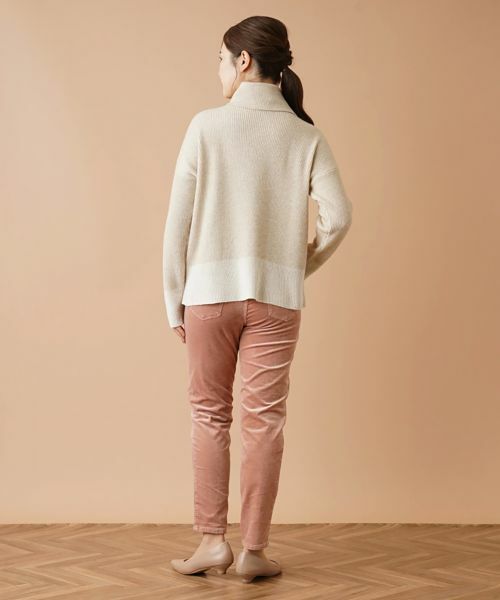Leilian / レリアン ニット・セーター | スヌード風タートルネックニット | 詳細11