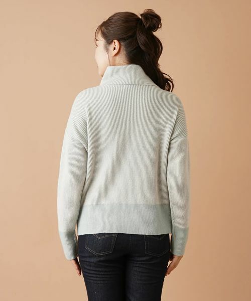 Leilian / レリアン ニット・セーター | スヌード風タートルネックニット | 詳細3
