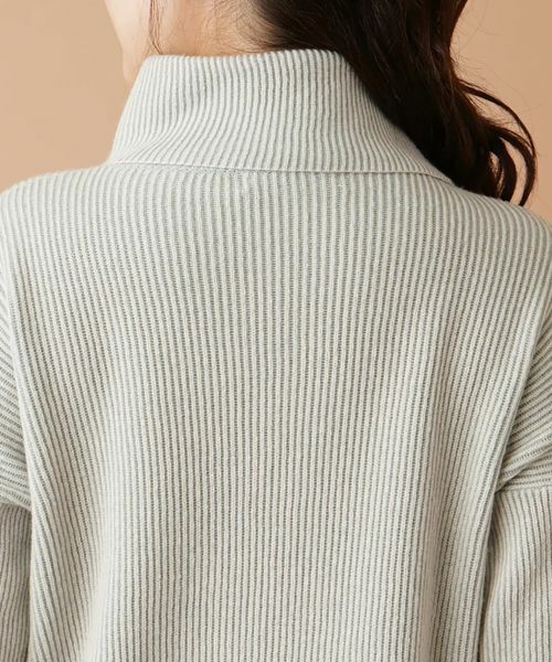 Leilian / レリアン ニット・セーター | スヌード風タートルネックニット | 詳細5