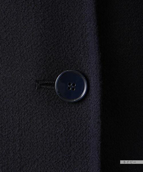 Leilian / レリアン テーラードジャケット | スタンドカラーニットジャケット | 詳細10