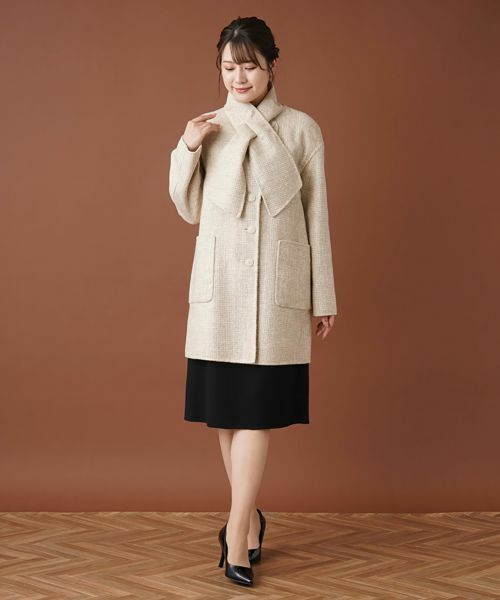 Leilian / レリアン その他アウター | リバーシブルコート | 詳細1